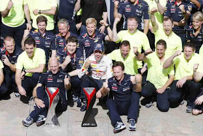 Sebastian Vettel steht zu seinem Teams