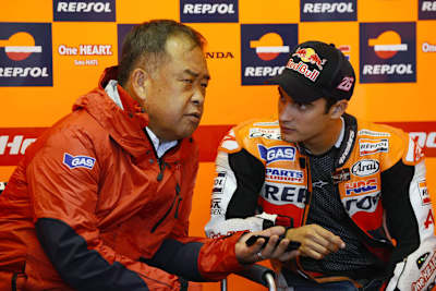 Ziel ist der WM-Titel: Nakamoto und Pedrosa