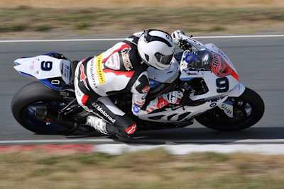 Stefan Nebel auf dem Schleizer Dreieck