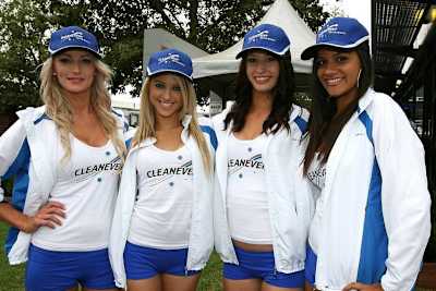 Nette Atmosphäre im Fahrerlager von Melbourne