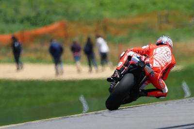 Nicky Hayden in Texas