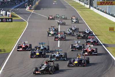 Nico Rosberg: Beim Start lief noch alles nach Plan