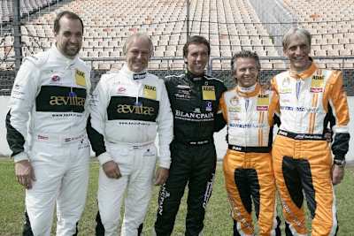 Das Quartett der Holländer im GT Masters