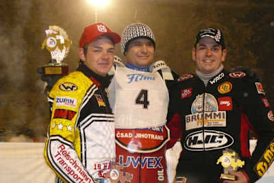 Top-3 in Flims: Niedermaier, Klatovsky, Fürst