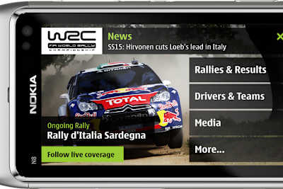 Die Rallye-WM via Nokia aufs Handy
