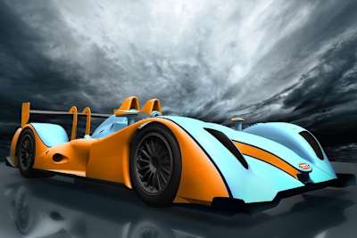 Kein Aston Martin, sondern der OAK-Pescarolo