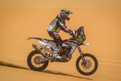 Paulo Goncalves kämpft um den Gesamtsieg