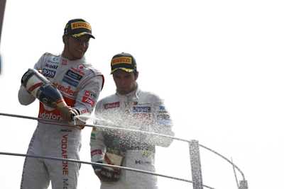 Hamilton und Pérez feiern Italien-Erfolg