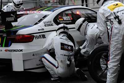 Pitstop bei der DTM