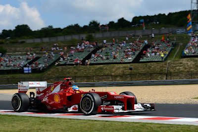 Pulstreibende Arbeit 2012 auf dem Hungaroring