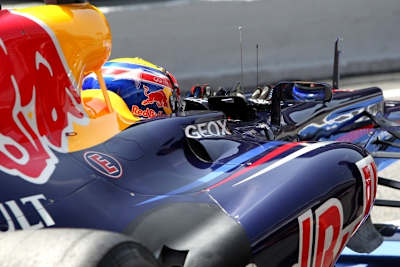 Der RB8 wird bis zum Kanada-GP modifiziert