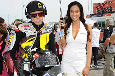 Scott Redding auf dem Startplatz in Misano