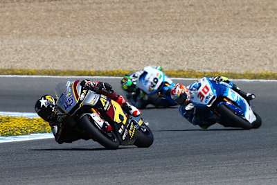 Redding (45) setzte sich gegen Nakagami (30) und Espargaró durch