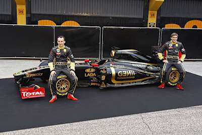 Kubica und Petrov mit dem Renault R31