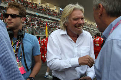 Richard Branson will nach oben