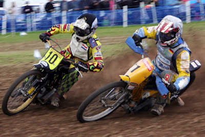 Richard Speiser (re.) hatte zu kämpfen