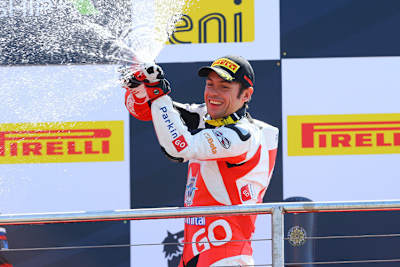 Roberto Rolfo fuhr in Donington Park aufs Podest