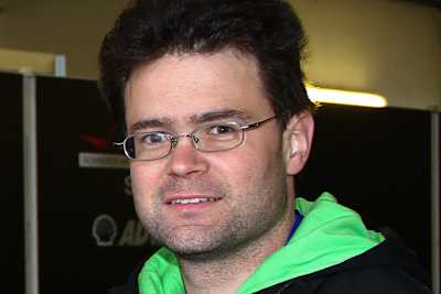 Techniker Roman Raschle stieg selbst auf die Kawasaki