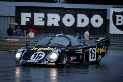 Auf dem Weg zum legendären Sieg 1980: Jaussaud/Rondeau