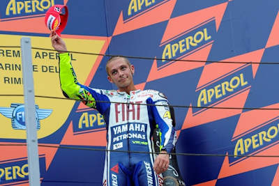 Rossi: Verhaltene Freude auf dem Misano-Podest