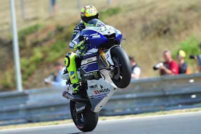 Valentino Rossi in Brünn
