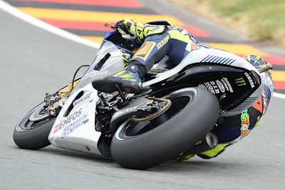 Valentino Rossi aif dem Sachsenring 2013