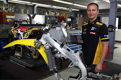 Suzuki-Techniker Roy Mathes