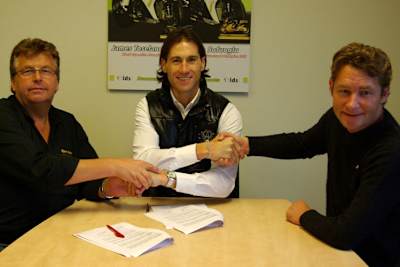 Bei Vertragsunterzeichnung herrschte eitler Sonnenschein