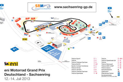 Parken wie ein VIP-Gast: Der Sonderparkplatz P11 liegt direkt beim Veranstaltungsgelände