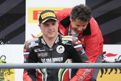 Sam Lowes (li.) und Claudio Corsetti