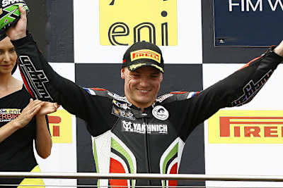 Sam Lowes wirkte nicht unzufrieden mit dem zweiten Rang