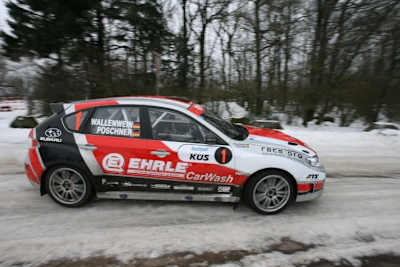 Sandro Wallenwein im Subaru Impreza N15