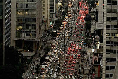 Sao Paulos Strassen stecken voller Gefahren
