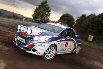 Benjamin Scheller im Peugeot 208 R2