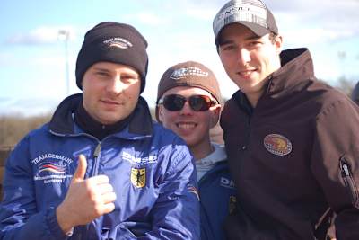 René Schäfer, Sönke Petersen, Max Dilger (v.l.)