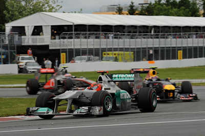 Schumacher Rennen Kanada