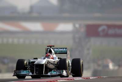 Michael Schumacher ist guter Dinge