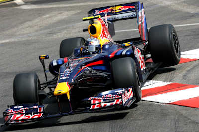 Sebastian Vettel 2009 in der Hafenschikane