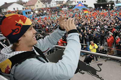 Sebastian Vettel mag sein iPhone