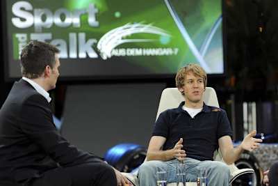Ein gern gesehener Gast: Sebastian Vettel