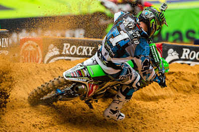 Seit fünf Rennen kennen die Gegner von Villopoto nur noch diese Ansicht