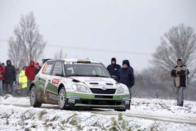 Sepp Wiegand ist WRC2-Leader nach der ersten Etappe