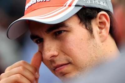 Sergio Pérez: «Ich bin mit der Fahrzeugbalance noch nicht zufrieden»