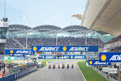 Der Sepang International Circuit vor den Toren von Kuala Lumpur