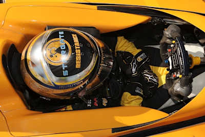 Simona De Silvestro steht vor ihrem ersten Oval-Rennen