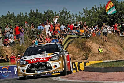 Dani Sordo beim Spanien-Shakedown