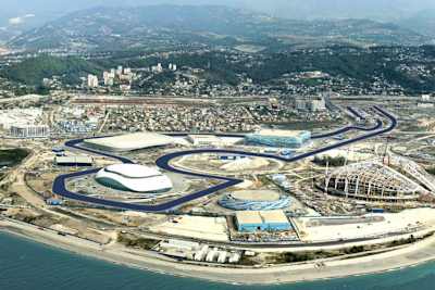 Sebastian Vettel und David Coulthard waren bereits in Sotschi