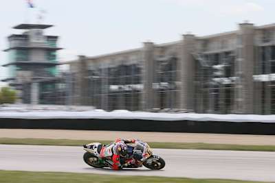 Stefan Bradl auf dem Indianapolis Motor Speedway: Auch 2014 gastiert die MotoGP-WM