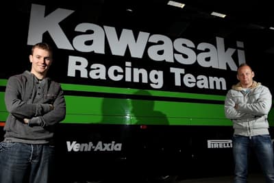 Stuart Easton (links) und Shane Byrne