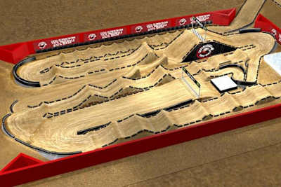 Das neue Streckenlayout in Paris-Bercy